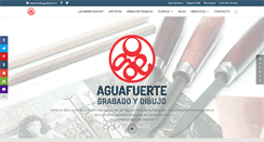 Desktop Screenshot of aguafuerte.cl